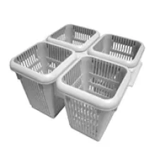 Hobart 01-246175-1 4 Compartment Cutlery Basket – Commercial Dishwasher