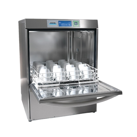 Winterhalter UC-XL Undercounter Warewasher - 500mm Rack - with mugs