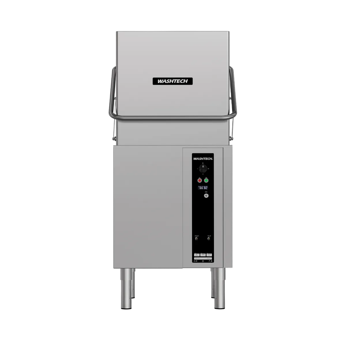 Washtech XL High Capacity Passthrough Dishwasher - 500mm Rack