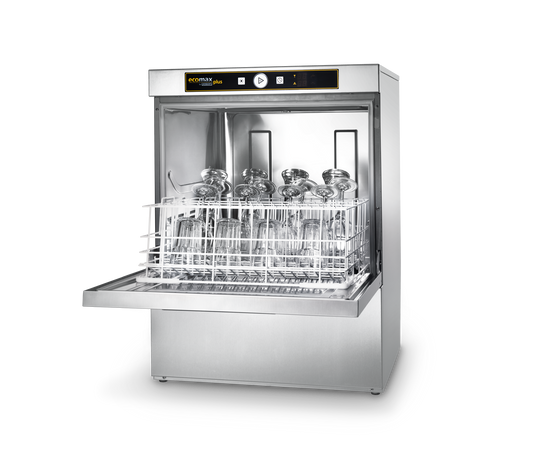 Hobart Ecomax Plus F515 Commercial Undercounter Dishwasher – 500mm Rack