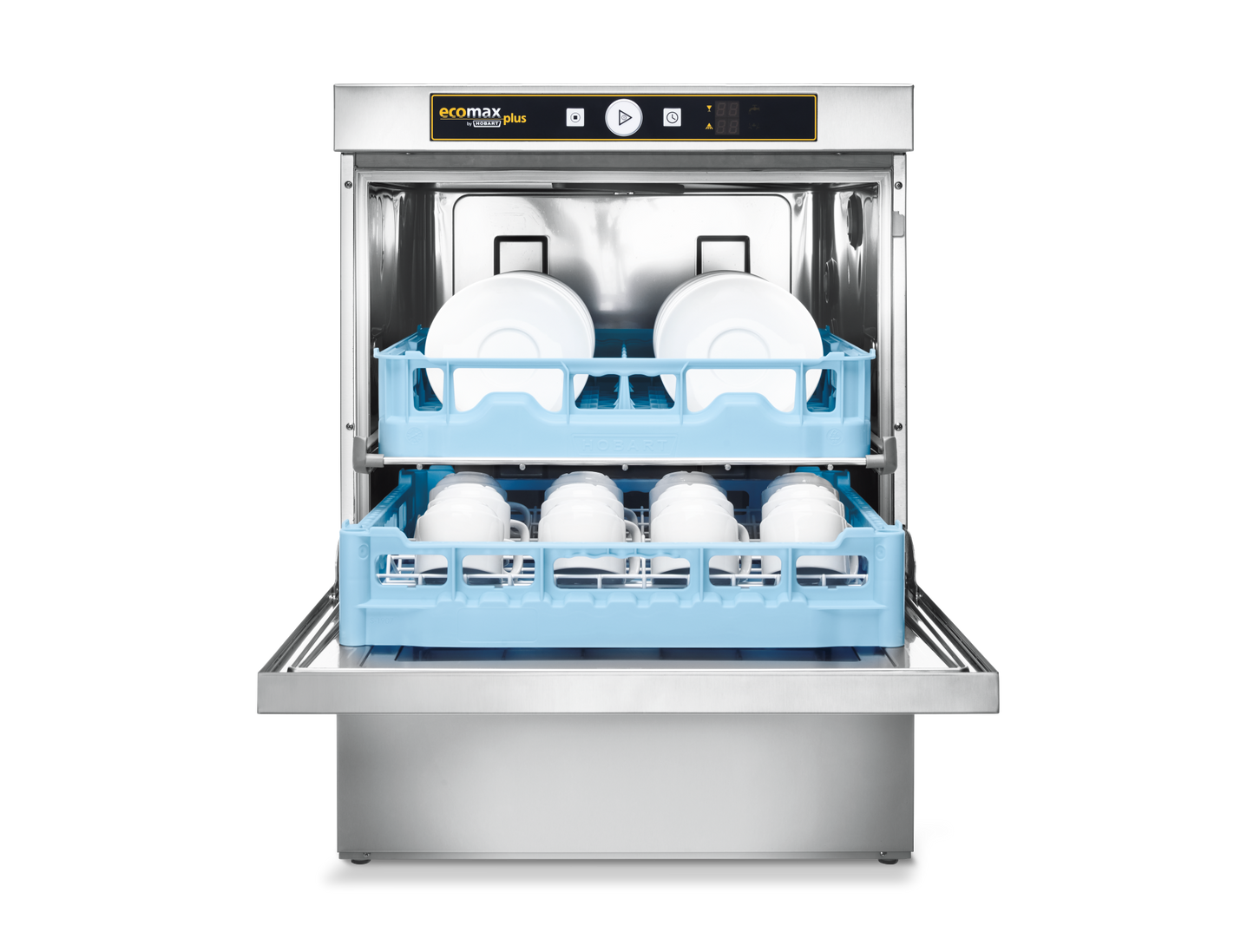 Hobart Ecomax Plus F515 Commercial Undercounter Dishwasher – 500mm Rack