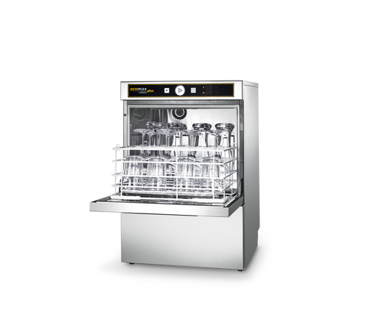 Hobart Ecomax G415 Plus Commercial Glasswasher – 400mm Rack