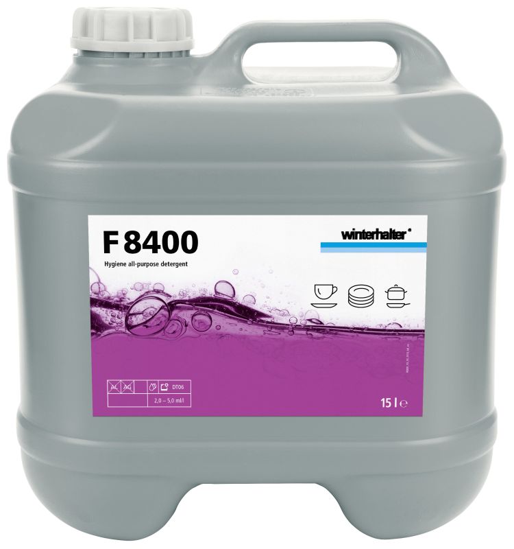 Winterhalter F8400 Heavy Duty Dishwashing Detergent 15 Litre