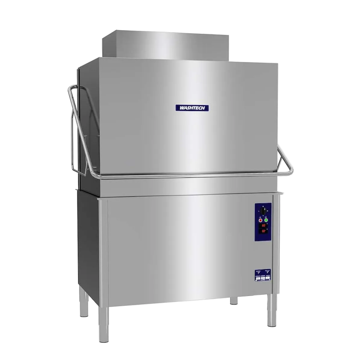 Washtech PW3C Wide Body Passthrough Warewasher with Heat Recovery - 500mm Rack
