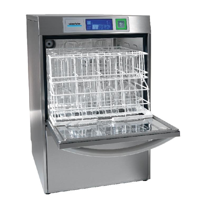 Winterhalter UC-S Commercial Undercounter Glasswasher – 400mm Rack