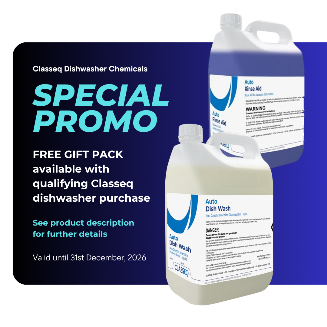 Classeq Free Rinse Aid + Detergent Gift Pack