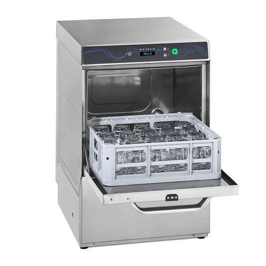 Aristarco AF40 Commercial Glasswasher – 400mm Rack
