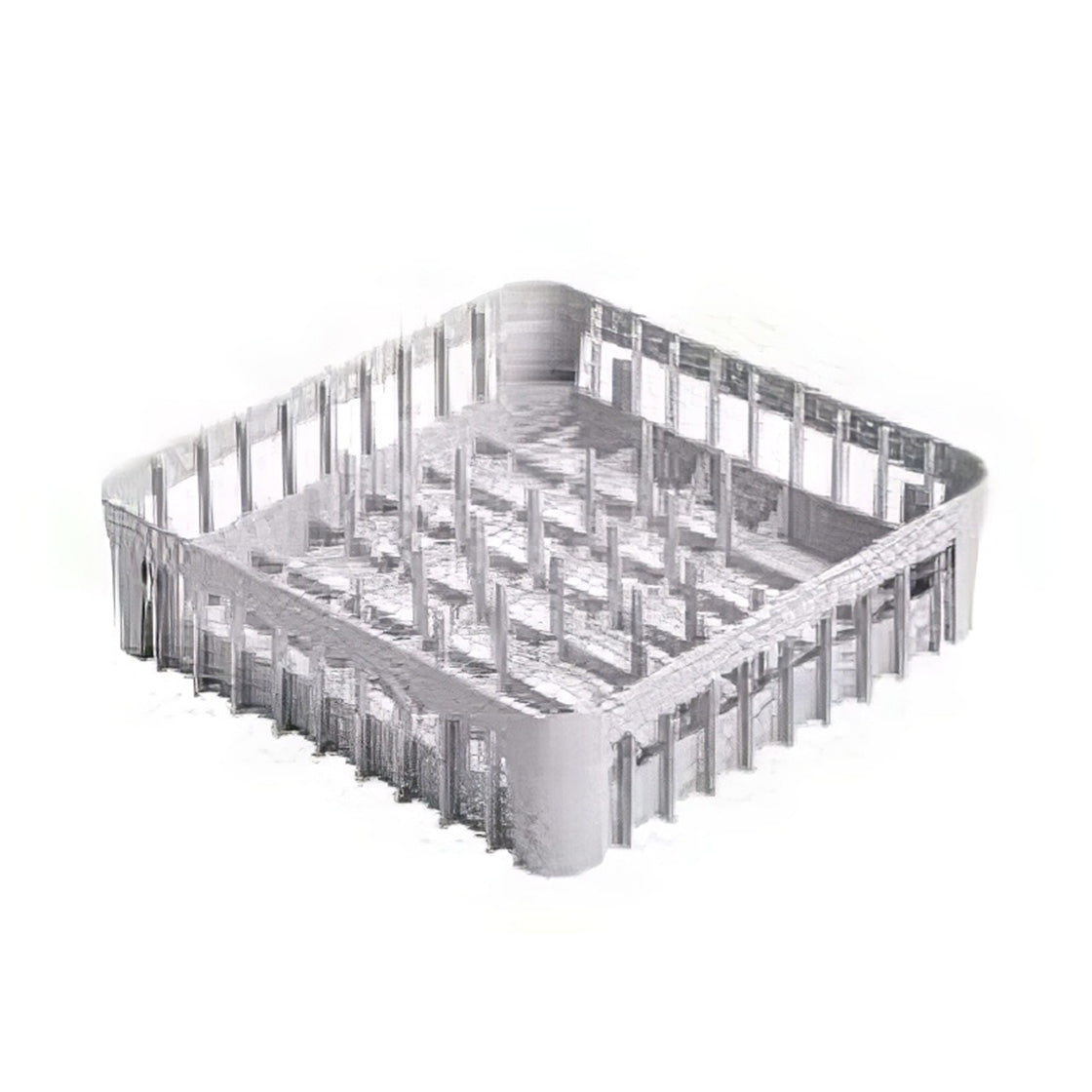 Aristarco WABD.4040 Peg Basket – 400x400mm Commercial Dishwasher Rack