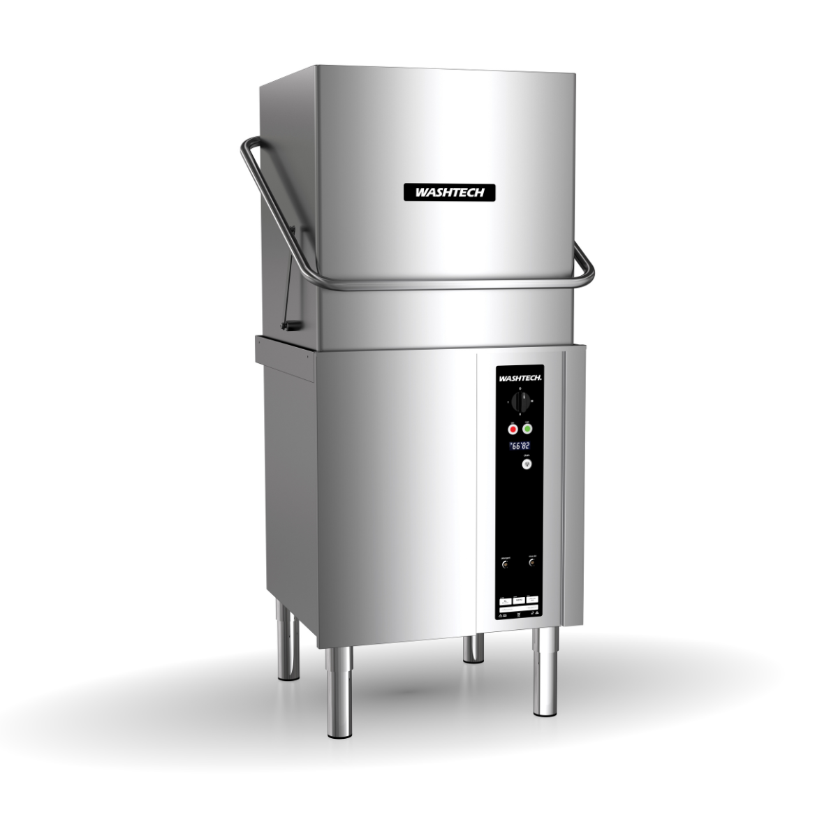 Washtech XL High Capacity Passthrough Dishwasher - 500mm Rack