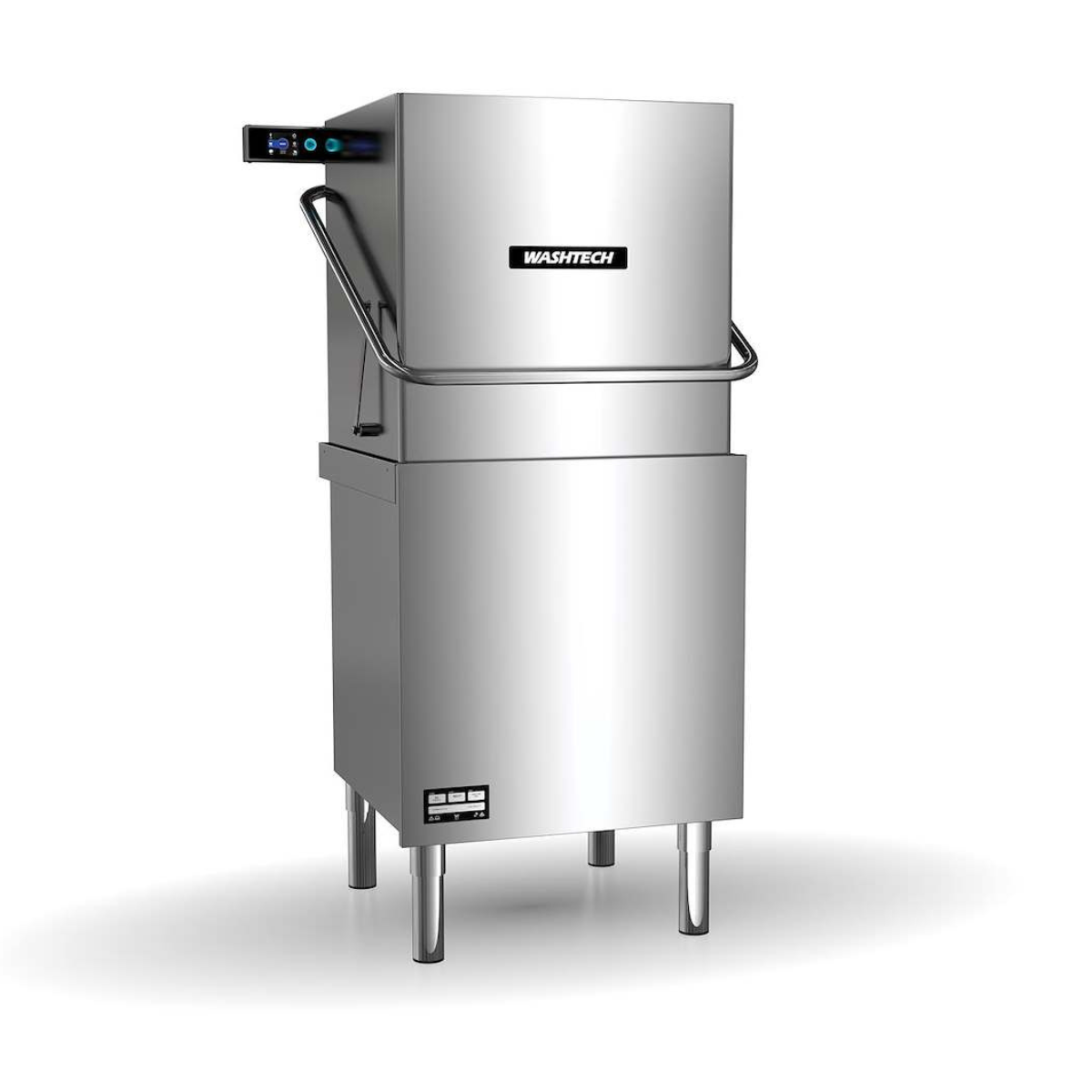 Washtech AL Professional High Capacity Passthrough Dishwasher - 600mm Rack