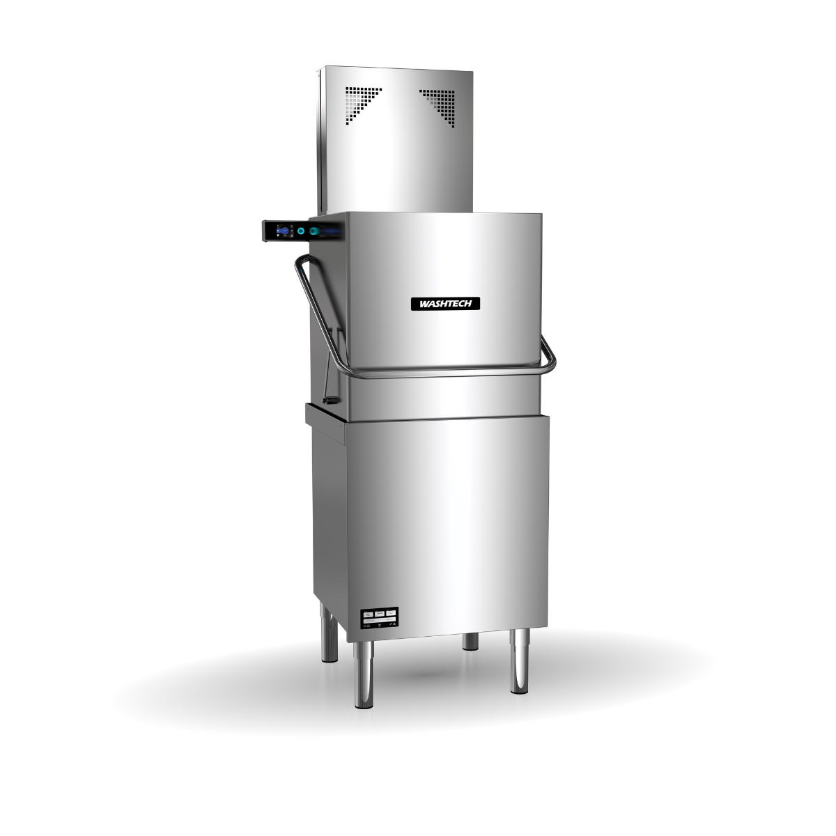 Washtech ALC Passthrough Dishwasher with Heat Recovery - 600mm Rack