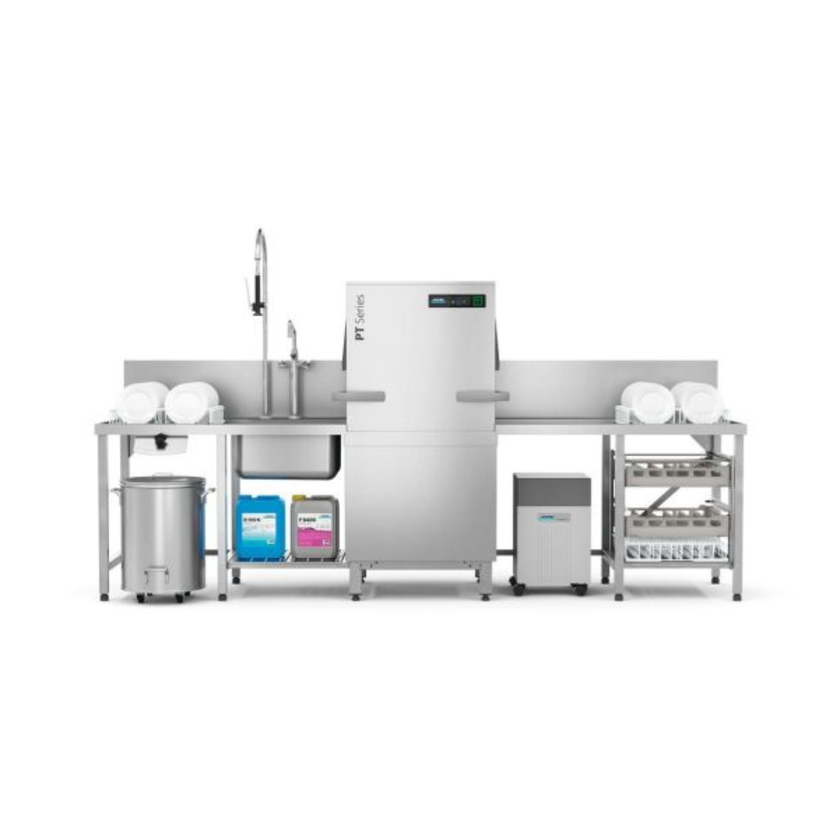 Winterhalter PT-L Energy Passthrough Dishwasher - 500mm Rack