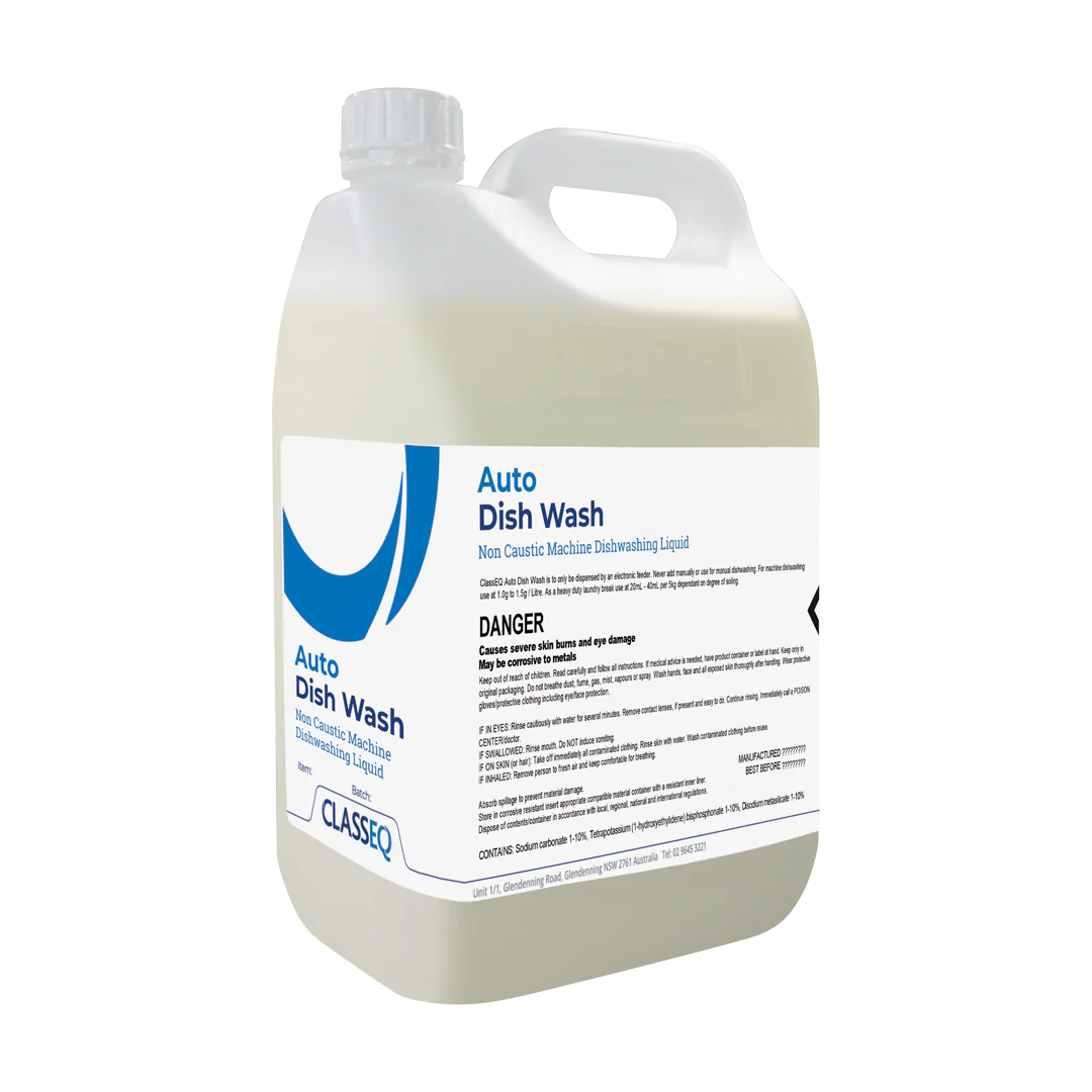 Classeq Auto Detergent 2x5L for Commercial Dishwashers Australia