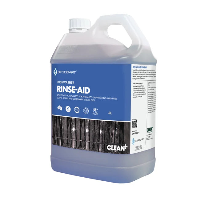 Aristarco CNCL.0071 Rinse Aid – Streak-Free Finish for Commercial Dishwashers (3 x 5L)