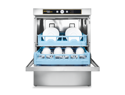 Hobart Ecomax Plus F515 Commercial Undercounter Dishwasher – 500mm Rack