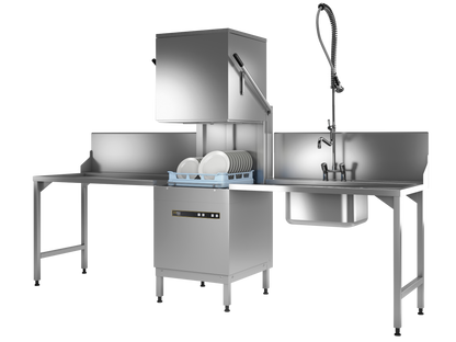Hobart Ecomax 604 Passthrough Dishwasher – 500mm Rack