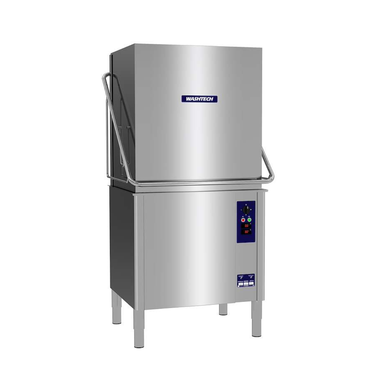 Washtech AL8 Passthrough Warewasher - 500mm x 600mm Rack