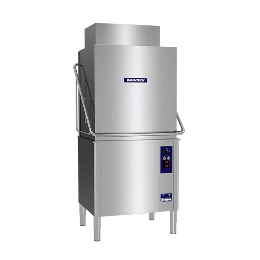 Washtech AL8C Passthrough Warewasher with Heat Recovery - 500mm x 600mm Rack