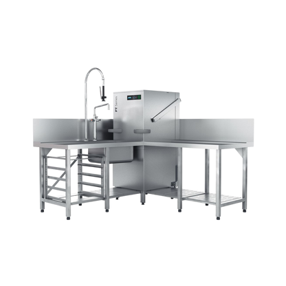 Winterhalter PT-L Energy Utensil Passthrough Dishwasher - 500mm Rack