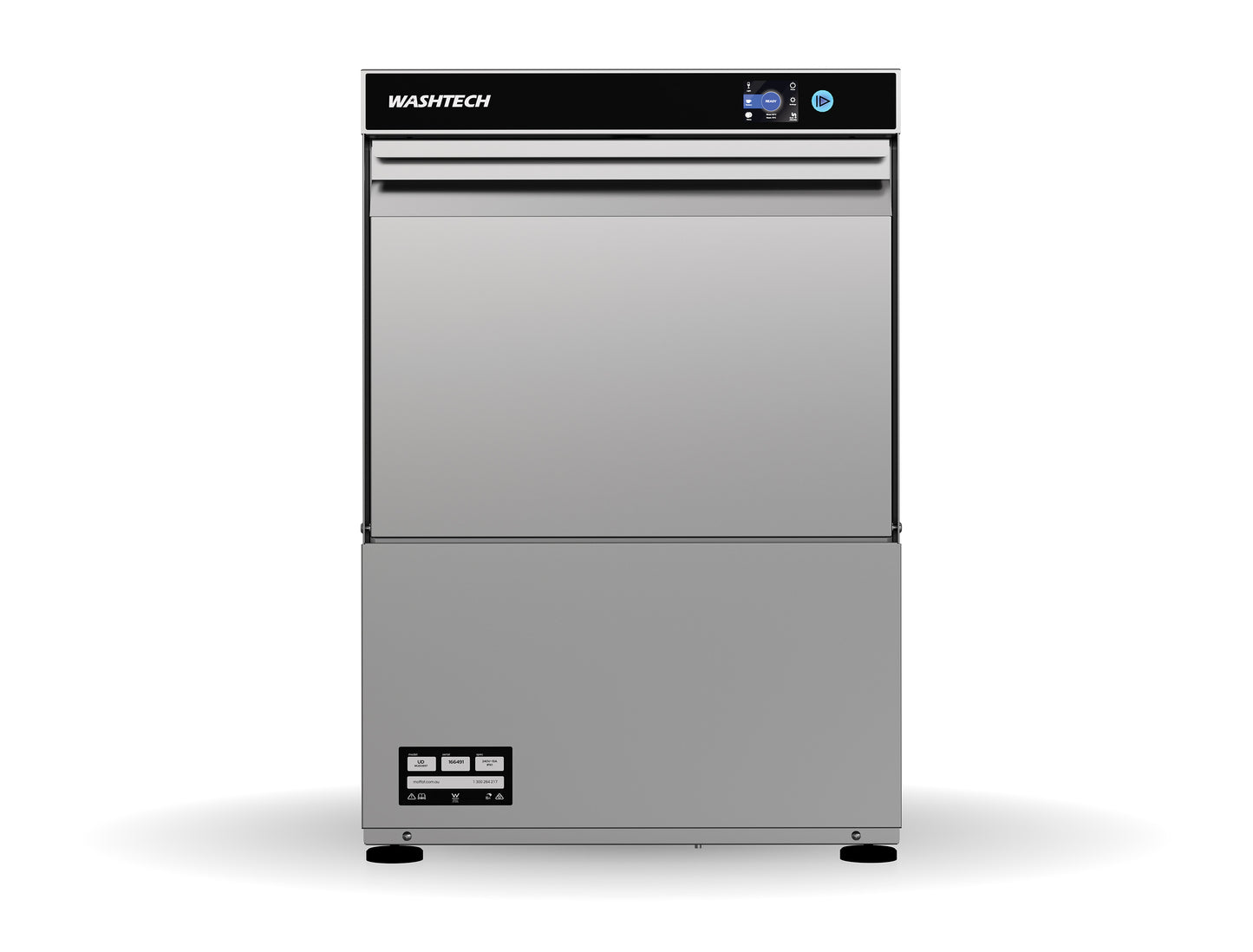 Washtech UD - Professional Undercounter Dishwasher - 500mm Rack