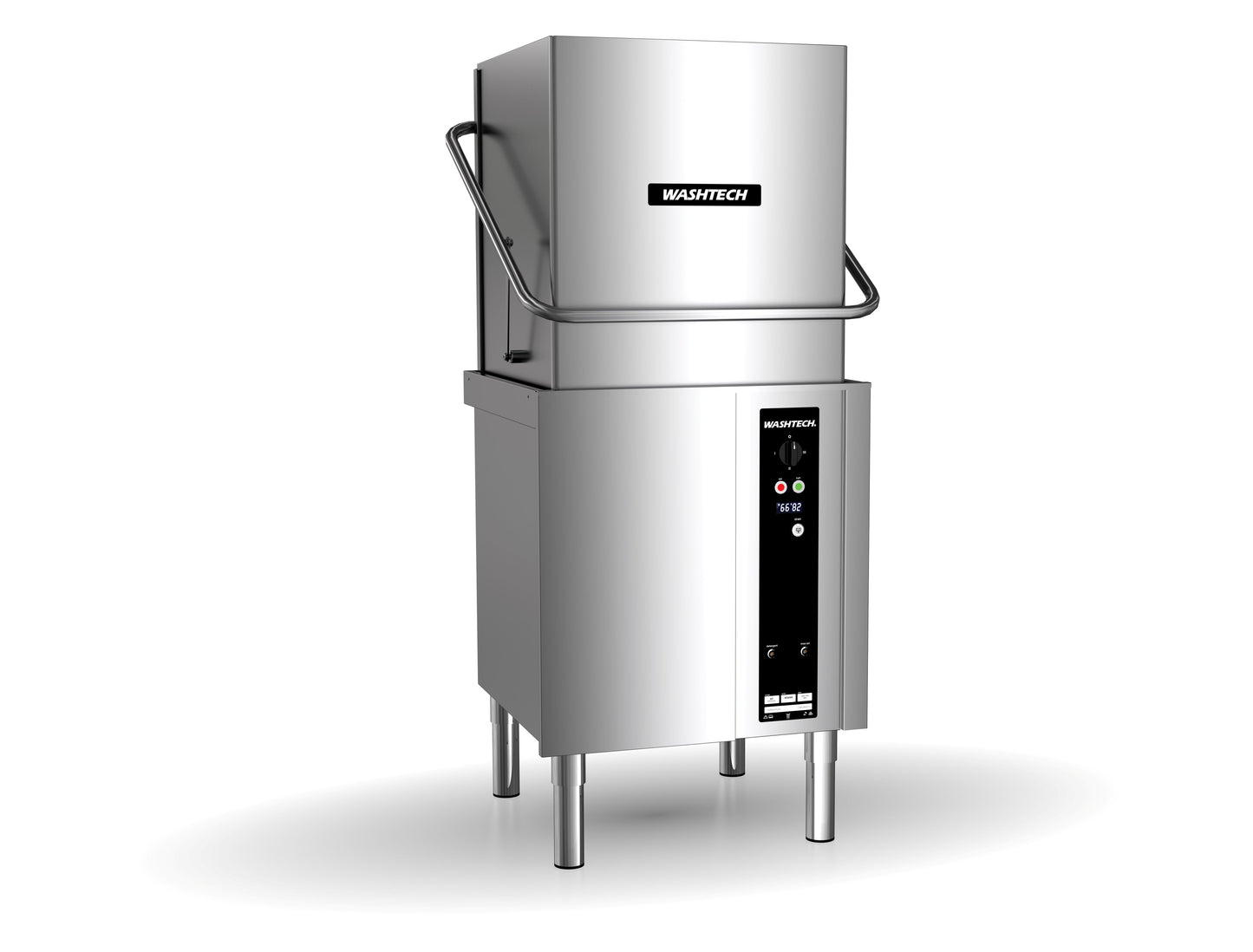 Washtech XP Economy Passthrough Dishwasher - 500mm Rack