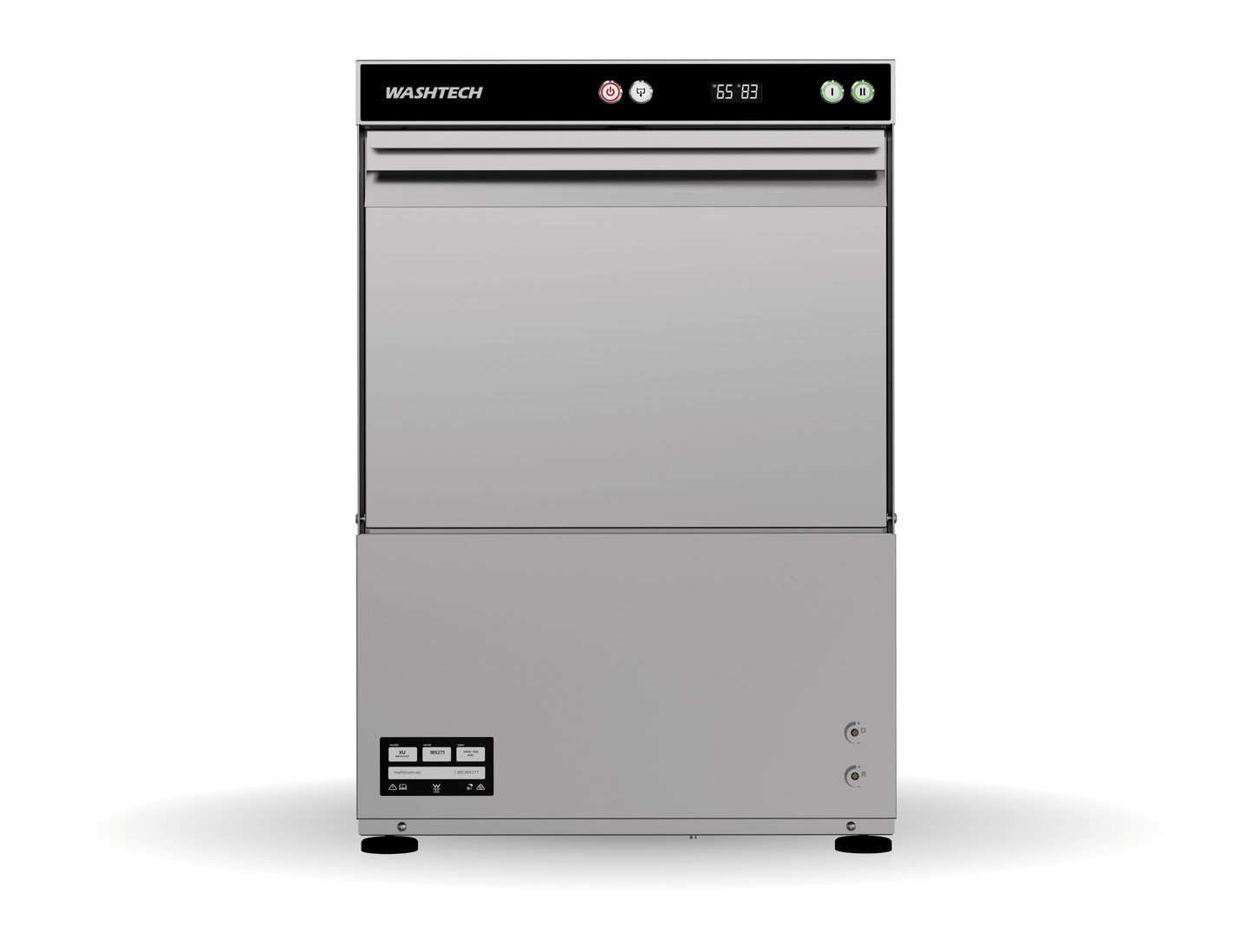 Washtech XU Commercial Dishwasher – 500mm Rack